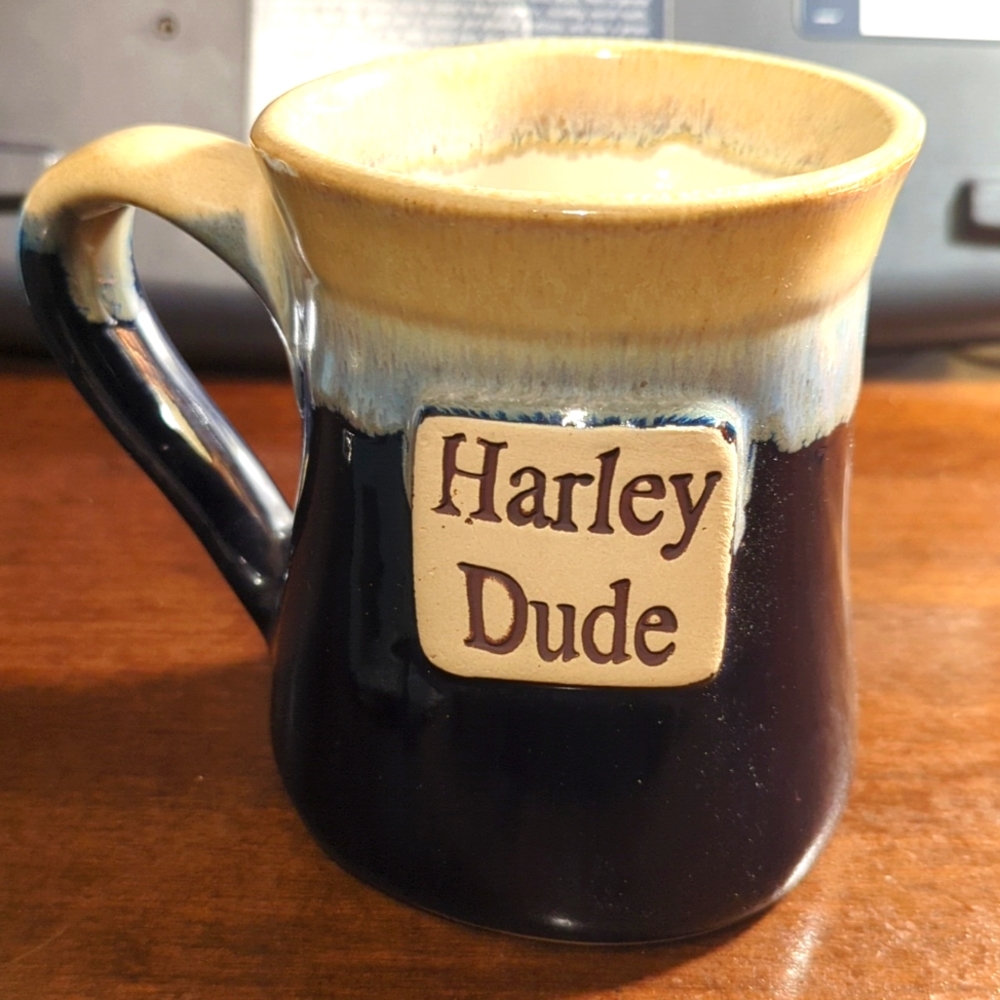 Harley Dude large mug